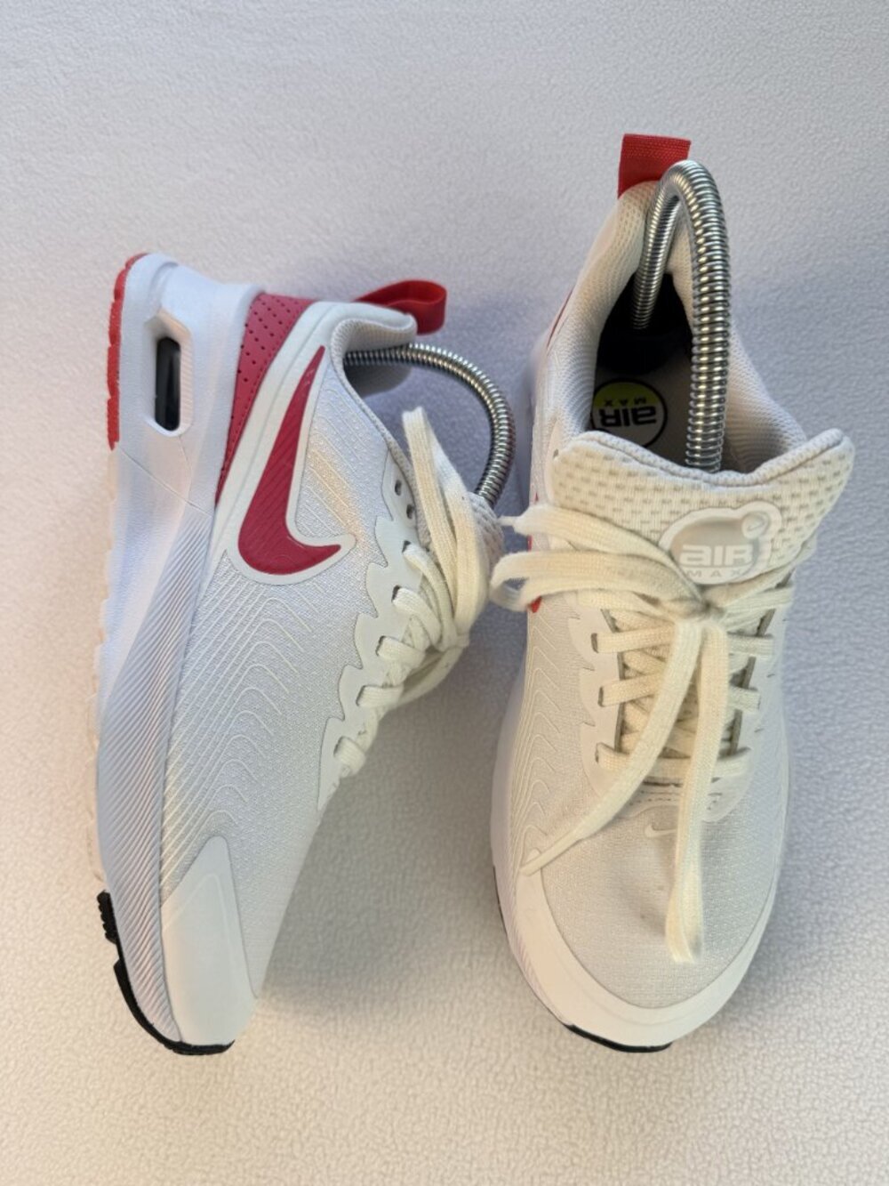 Nike Air Max INTRLK Lite Women US 6.5 White Pink Running Athletic Sneakers Shoes - Picture 12 of 16